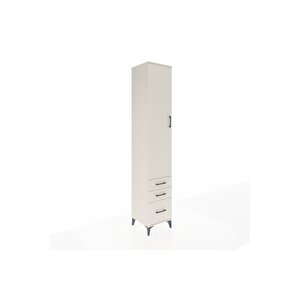 Hyperion Dolap 3 Raflı 3 Çekmeceli Tek Askılı 44x44x243 Aytaşı-aytaşı