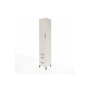 Hyperion Dolap 3 Raflı 3 Çekmeceli Tek Askılı 44x44x243 Aytaşı-aytaşı