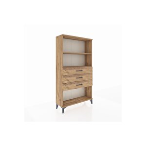 Arges Dolap 2 Raflı 3 Çekmeceli 88x30x163 Çam-çam