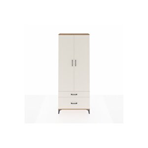 Arges Dolap 4 Raflı 2 Çekmeceli 2 Kapaklı 88x30x221 Çam-aytaşı