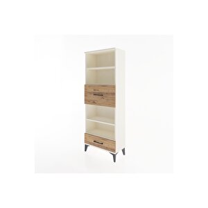 Arges Dolap 4 Raflı 2 Çekmeceli 60x30x163 Aytaşı-çam