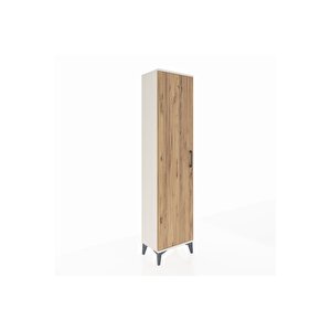 Arges Dolap 4 Raflı Tek Kapaklı 44x30x182 Aytaşı-çam