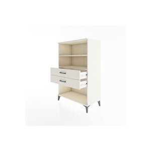 Hyperion Dolap 2 Raflı 2 Çekmeceli 88x44x134 Aytaşı-aytaşı