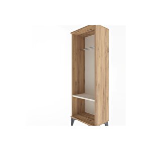 Arges Dolap Tek Raflı Tek Askılı 44x30x134 Çam-aytaşı