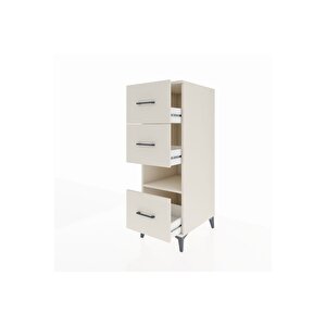 Kronos Dolap Tek Raflı 3 Çekmeceli 44x59x134 Aytaşı-aytaşı