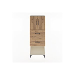 Hyperion Dolap 2 Raflı 2 Çekmeceli 2 Kapaklı 60x44x163 Aytaşı-çam