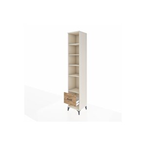 Hyperion Dolap 5 Raflı Tek Çekmeceli 44x44x243 Aytaşı-çam