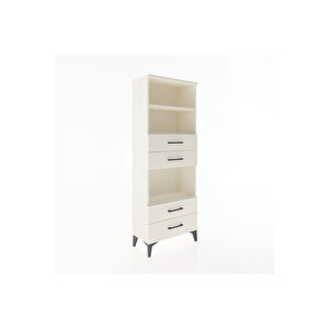 Arges Dolap 3 Raflı 4 Çekmeceli 60x30x163 Aytaşı-aytaşı