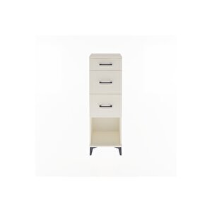 Arges Dolap 3 Çekmeceli 44x30x134 Aytaşı-aytaşı