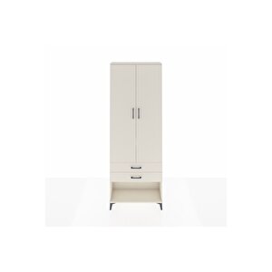 Arges Dolap 2 Raflı 2 Çekmeceli Tek Askılı 88x30x243 Aytaşı-aytaşı