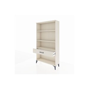 Arges Dolap 3 Raflı Tek Çekmeceli 88x30x163 Aytaşı-aytaşı