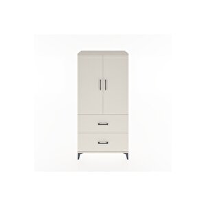 Hyperion Dolap 3 Raflı 2 Çekmeceli 2 Kapaklı 88x44x182 Aytaşı-aytaşı