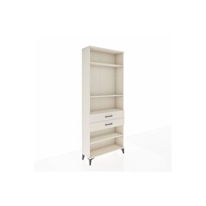 Arges Dolap 4 Raflı 2 Çekmeceli 88x30x221 Aytaşı-aytaşı