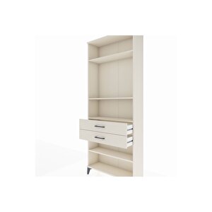 Arges Dolap 4 Raflı 2 Çekmeceli 88x30x221 Aytaşı-aytaşı