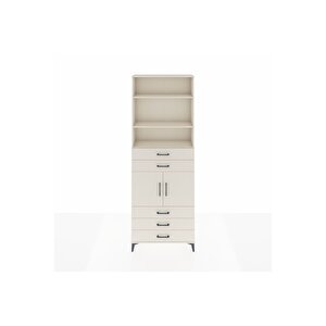 Arges Dolap 4 Raflı 5 Çekmeceli 2 Kapaklı 88x30x243 Aytaşı-aytaşı