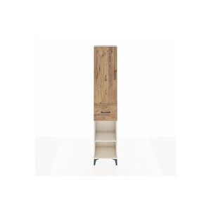 Arges Dolap 4 Raflı Tek Çekmeceli Tek Kapaklı 44x30x221 Aytaşı-çam