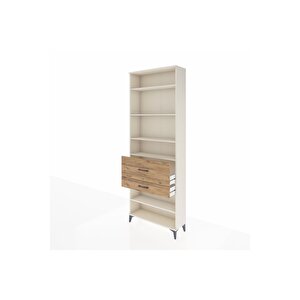 Arges Dolap 5 Raflı 2 Çekmeceli 88x30x243 Aytaşı-çam