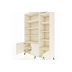 Hyperion Gardrop 10 Raflı 3 Kapaklı 132x44x195 Aytaşı-aytaşı