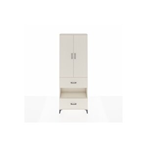 Arges Dolap 5 Raflı 2 Çekmeceli 2 Kapaklı 88x30x243 Aytaşı-aytaşı