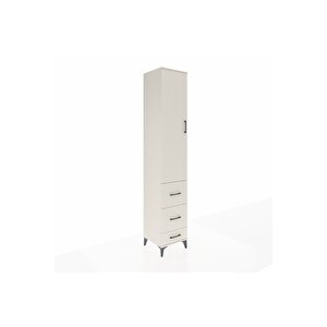 Hyperion Dolap 2 Raflı 3 Çekmeceli Tek Askılı 44x44x243 Aytaşı-aytaşı