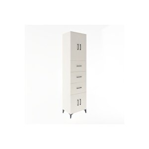 Hyperion Dolap 2 Raflı 3 Çekmeceli 4 Kapaklı 60x44x243 Aytaşı-aytaşı