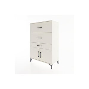 Hyperion Dolap 3 Çekmeceli 2 Kapaklı 88x44x134 Aytaşı-aytaşı