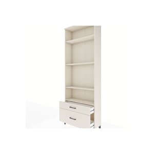 Arges Dolap 4 Raflı 2 Çekmeceli 88x30x243 Aytaşı-aytaşı