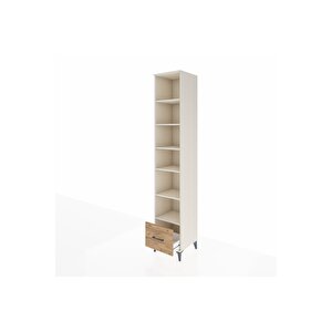 Hyperion Dolap 6 Raflı Tek Çekmeceli 44x44x243 Aytaşı-çam