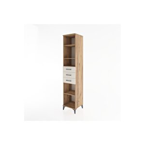 Hyperion Dolap 4 Raflı 3 Çekmeceli 44x44x221 Çam-aytaşı