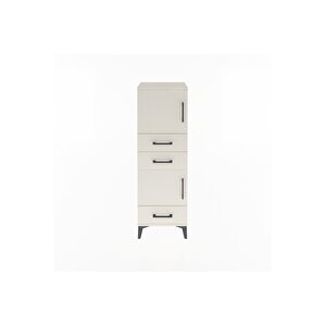 Arges Dolap 2 Raflı 3 Çekmeceli 2 Kapaklı 44x30x134 Aytaşı-aytaşı