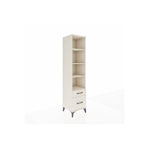 Hyperion Dolap 4 Raflı 2 Çekmeceli 44x44x195 Aytaşı-aytaşı