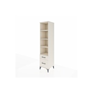 Hyperion Dolap 4 Raflı 2 Çekmeceli 44x44x195 Aytaşı-aytaşı