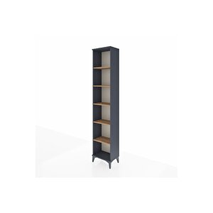 Arges Dolap 5 Raflı 44x30x221 Antrasit-çam