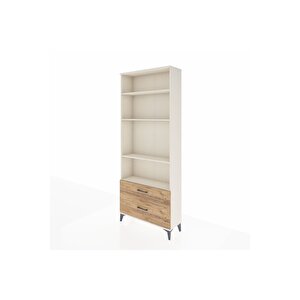 Arges Dolap 4 Raflı 2 Çekmeceli 88x30x221 Aytaşı-çam