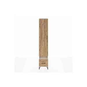 Hyperion Dolap 6 Raflı Tek Çekmeceli Tek Kapaklı 44x44x243 Aytaşı-çam