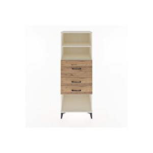 Hyperion Dolap 2 Raflı 3 Çekmeceli 60x44x163 Aytaşı-çam