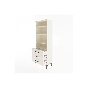 Arges Dolap 4 Raflı 3 Çekmeceli 60x30x163 Aytaşı-aytaşı