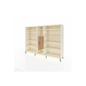 Hyperion Dolap 12 Raflı Tek Kapaklı  220x44x163 Aytaşı-çam/aytaşı