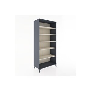 Hyperion Dolap 5 Raflı 88x44x195 Antrasit-aytaşı