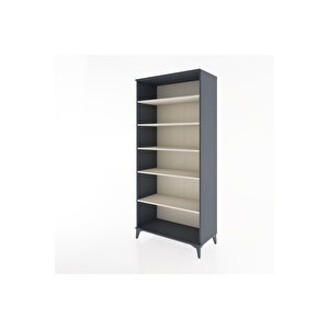 Hyperion Dolap 5 Raflı 88x44x195 Antrasit-aytaşı