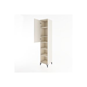 Hyperion Dolap 5 Raflı Tek Kapaklı 44x44x221 Aytaşı-aytaşı