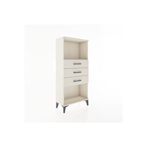 Hyperion Dolap Tek Raflı 3 Çekmeceli 60x44x134 Aytaşı-aytaşı