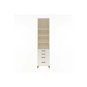 Hyperion Dolap 4 Raflı 4 Çekmeceli 60x44x243 Aytaşı-aytaşı
