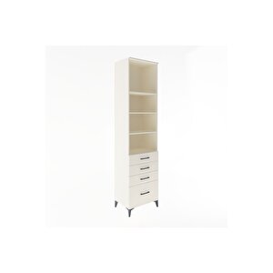 Hyperion Dolap 4 Raflı 4 Çekmeceli 60x44x243 Aytaşı-aytaşı