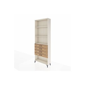 Arges Dolap 3 Raflı 4 Çekmeceli 88x30x243 Aytaşı-çam