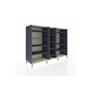 Kronos Dolap 11 Raflı  220x59x163 Antrasit-aytaşı/antrasit