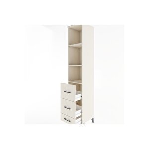 Hyperion Dolap 3 Raflı 3 Çekmeceli 44x44x221 Aytaşı-aytaşı