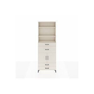 Arges Dolap 4 Raflı 4 Çekmeceli 2 Kapaklı 88x30x243 Aytaşı-aytaşı