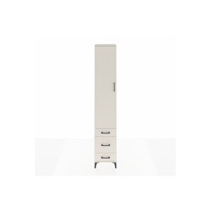 Hyperion Dolap 5 Raflı 3 Çekmeceli Tek Kapaklı 44x44x243 Aytaşı-aytaşı