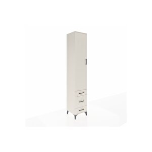 Hyperion Dolap 5 Raflı 3 Çekmeceli Tek Kapaklı 44x44x243 Aytaşı-aytaşı